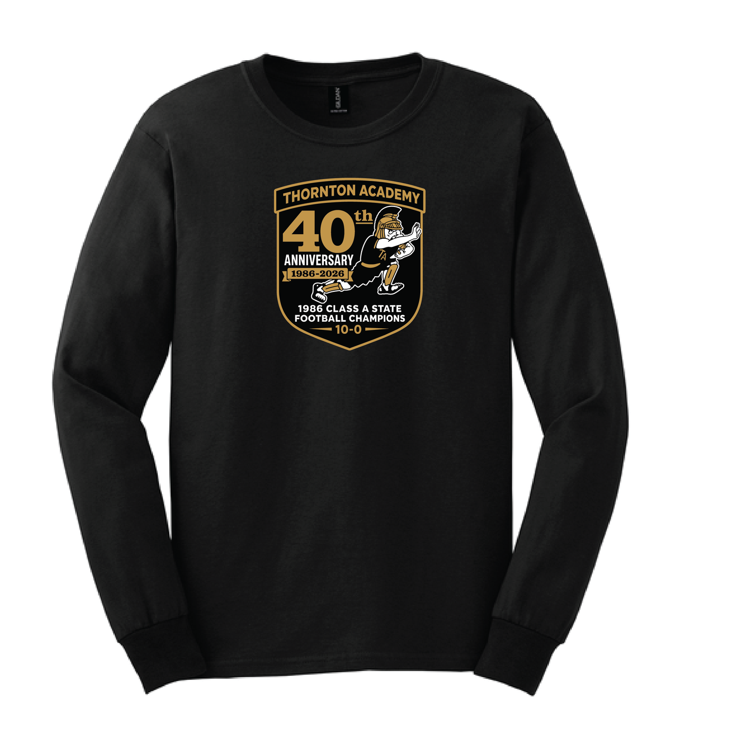 Long Sleeve Tshirt with anniversary logo