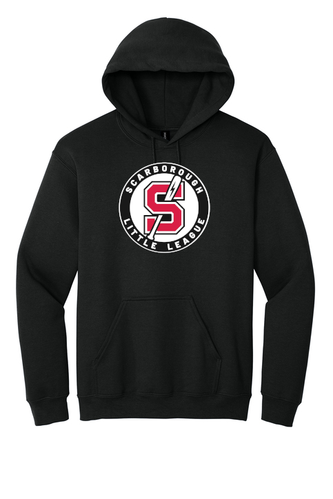 Scarborough Little League Hooded Sweatshirt with printed logo, Adult and Youth Sizes