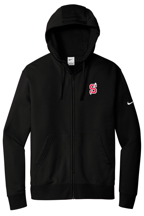 Scarborough Little League Nike Full-Zip Hoodie with embroidered logo