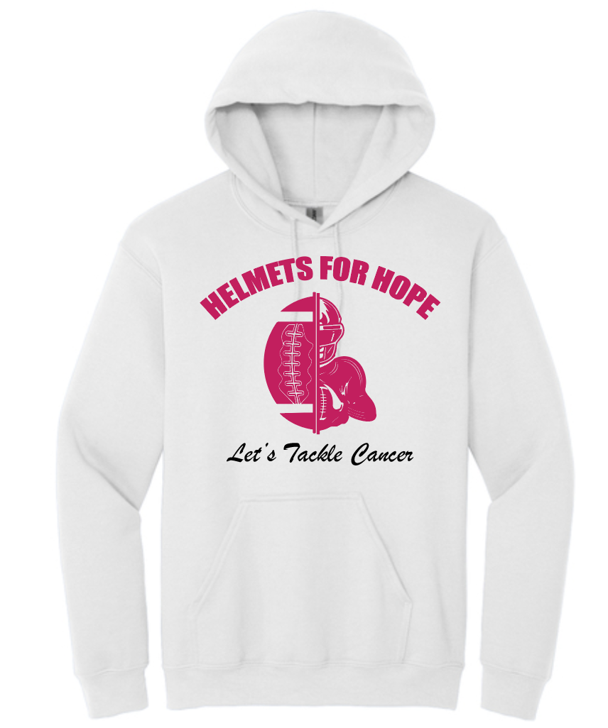NEW DESIGN! Helmets for Hope Hooded Sweatshirt