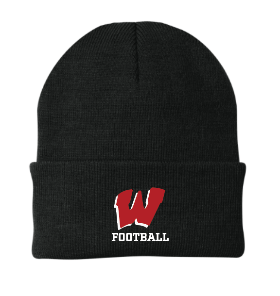 Wells Warriors Football Beanie