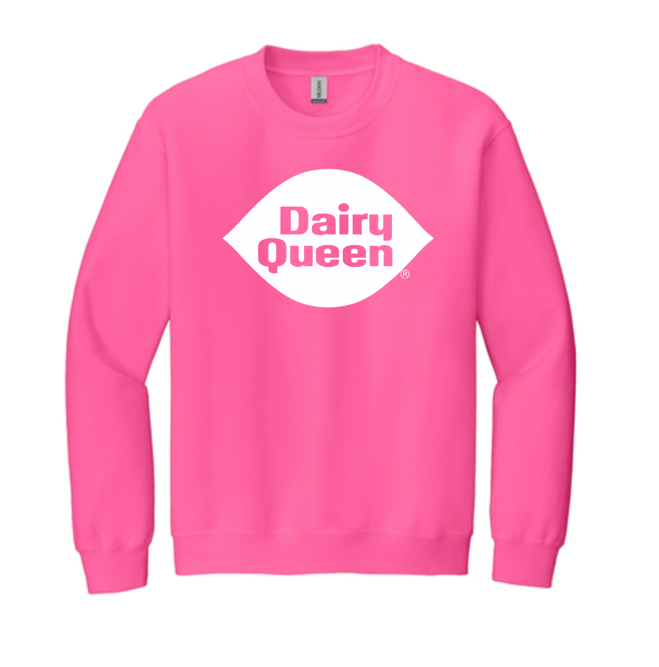Crew Neck with One color Front Print