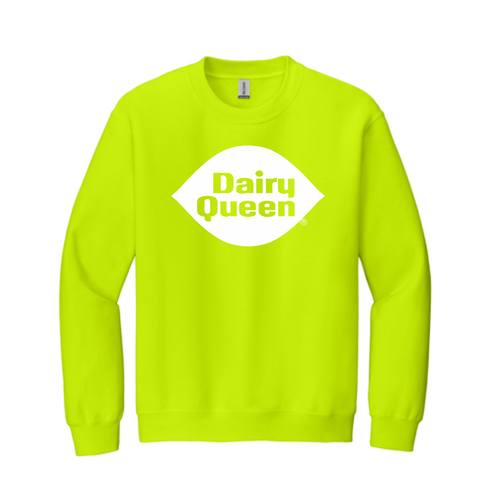 Crew Neck with One color Front Print