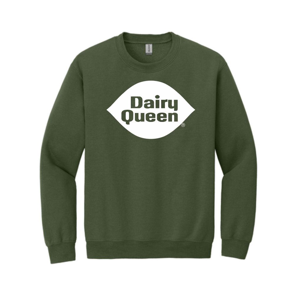 Crew Neck with One color Front Print