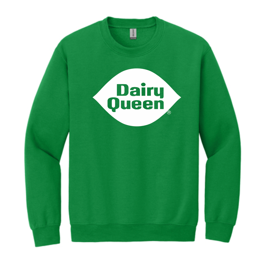 Crew Neck with One color Front Print