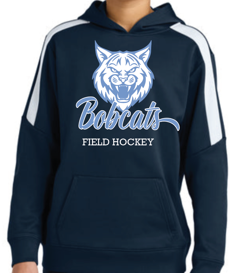 Youth Striped Hooded Sweatshirt