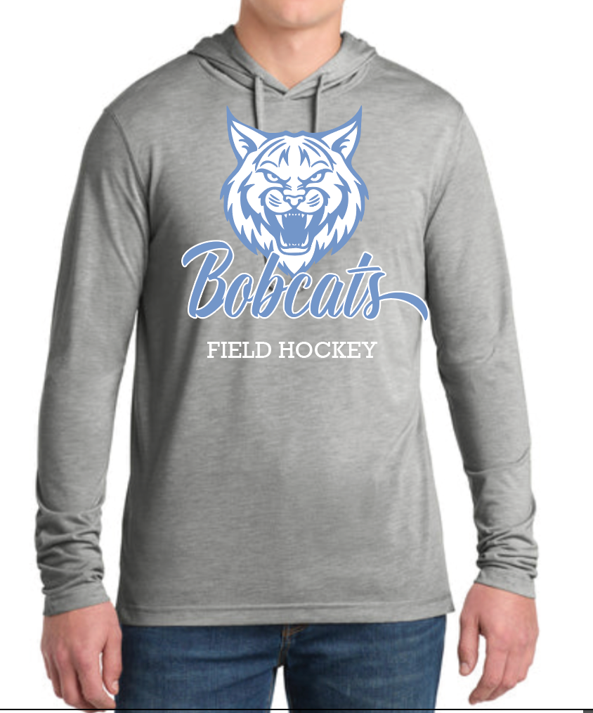 Adult Triblend Lightweight Hooded Sweatshirt