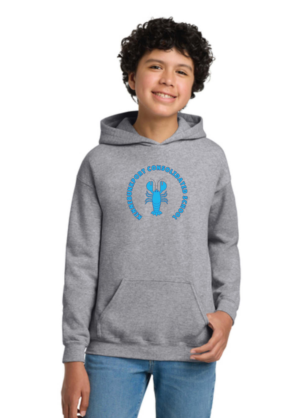 Youth Hooded Sweatshirt with KCS logo