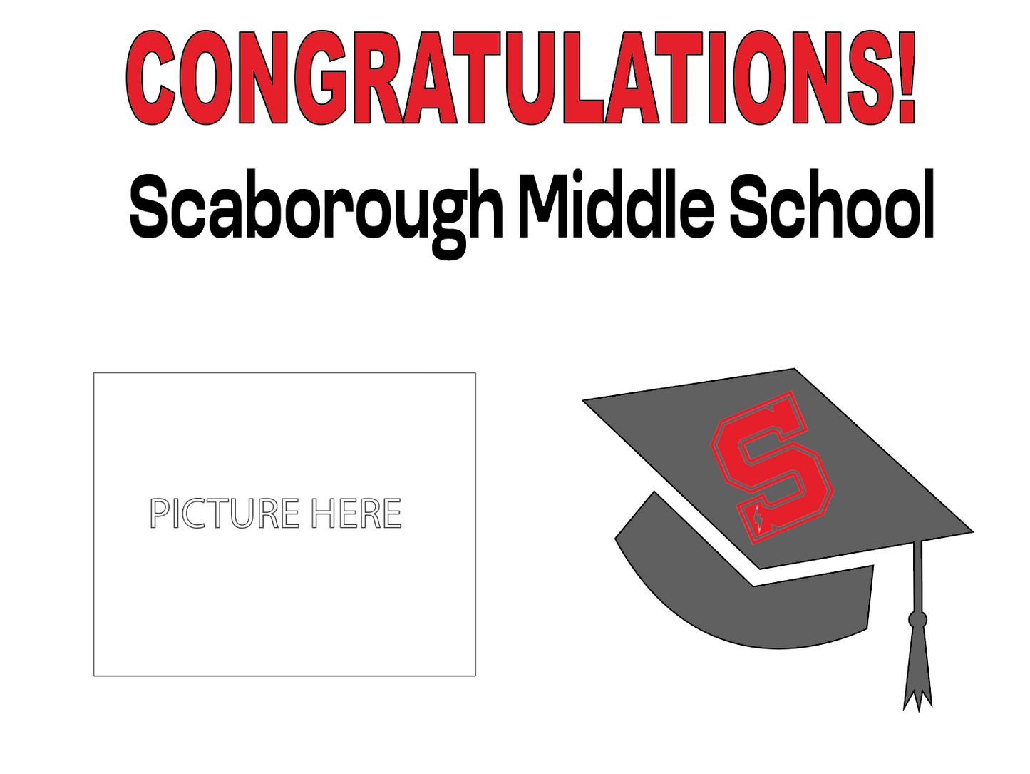 SENIOR LAWN SIGN/ 8th Grade Lawn Sign