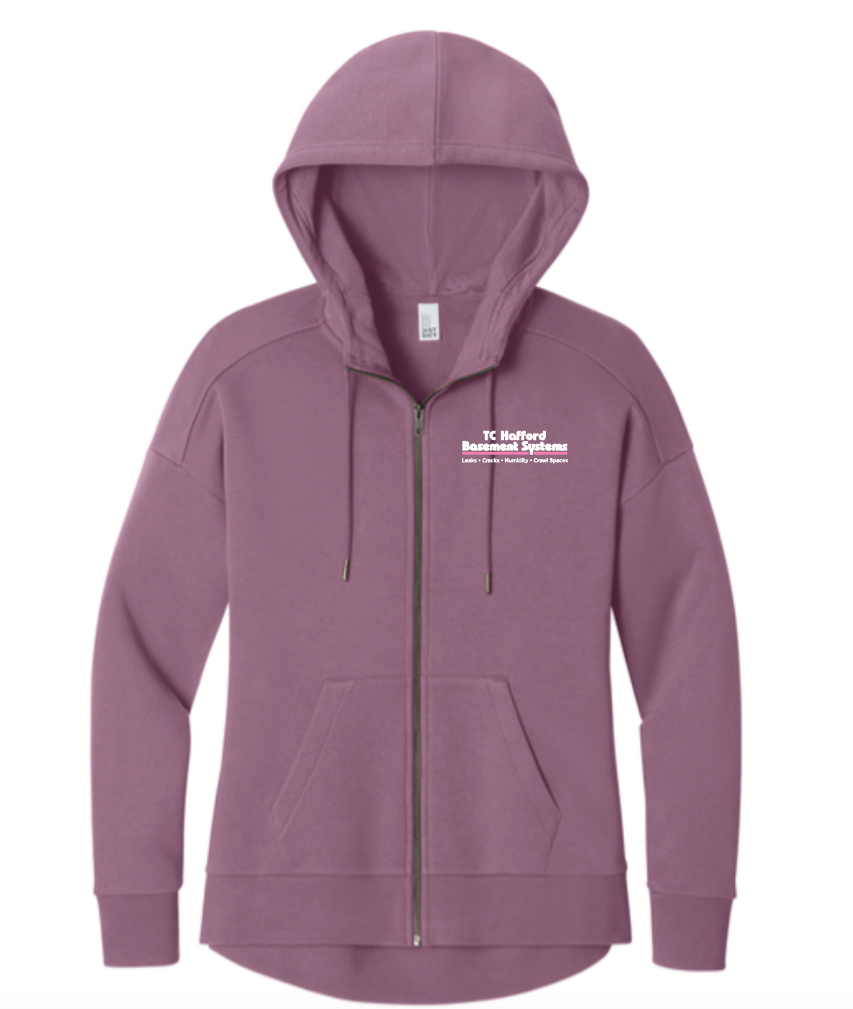 TC Hafford District Women’s Fleece Drop Shoulder Full-Zip Hoodie