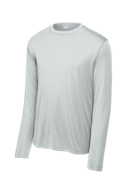 TA Gray Sport-Tek Long Sleeve PosiCharge Competitor Tee