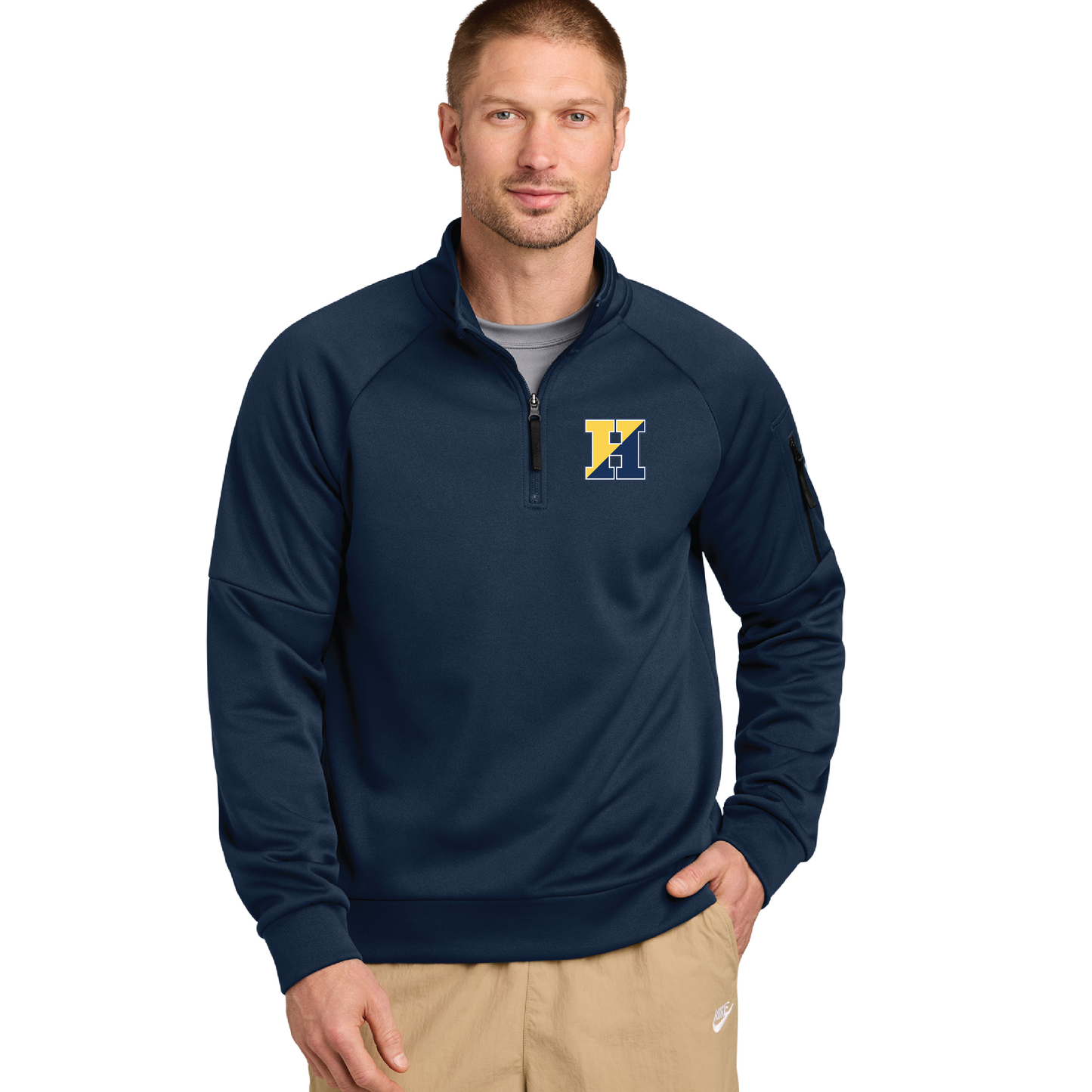 NKIO8125 New Nike Therma-FIT Pocket 1/4-Zip