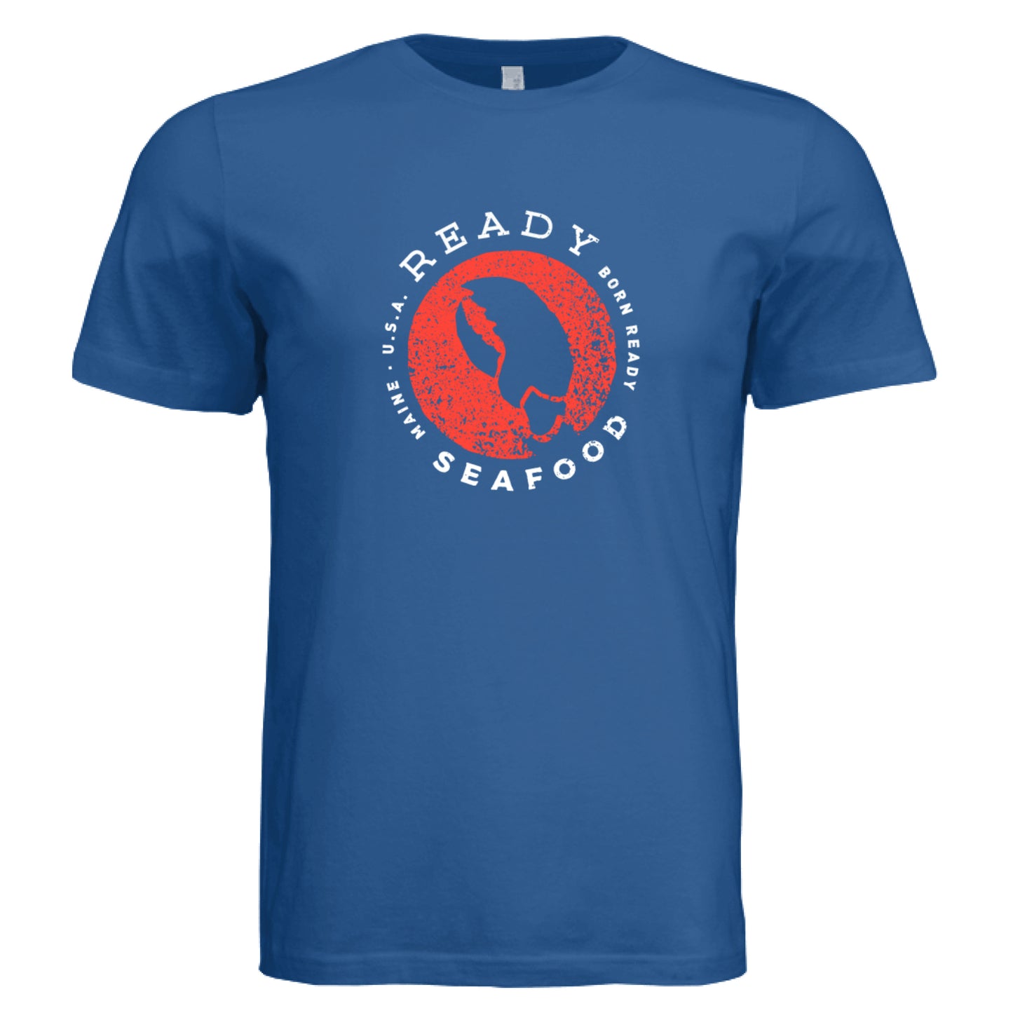 Solid True Royal Triblend - FRONT