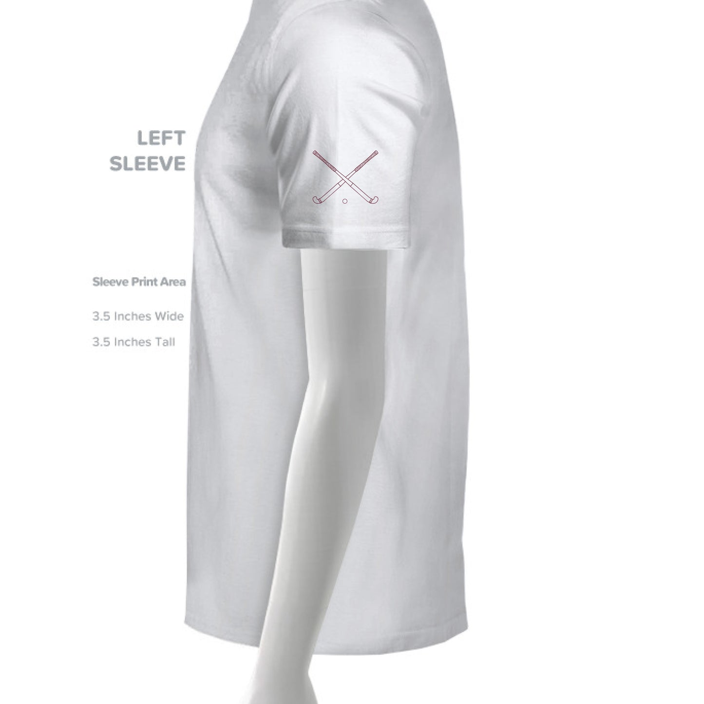 WHITE/ GRAPH _100 - SLEEVE_LEFT