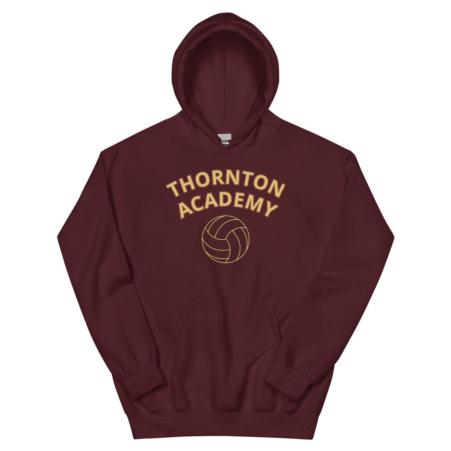 Unisex Hoodie with Volleyball Logo