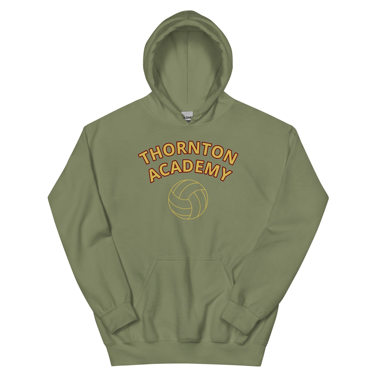 Unisex Hoodie with Volleyball Logo