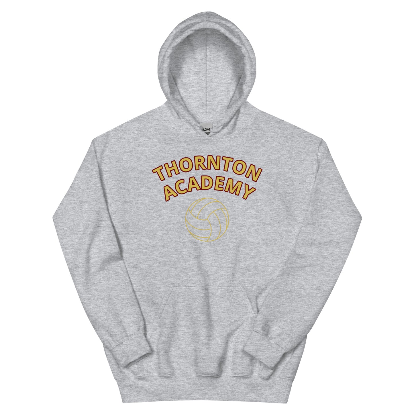 Unisex Hoodie with Volleyball Logo