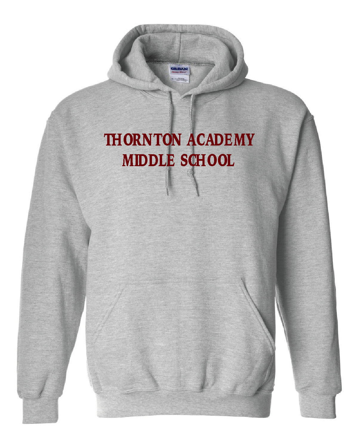 Gray Adult Unisex Gildan Hooded Sweatshirt with TAMS logo