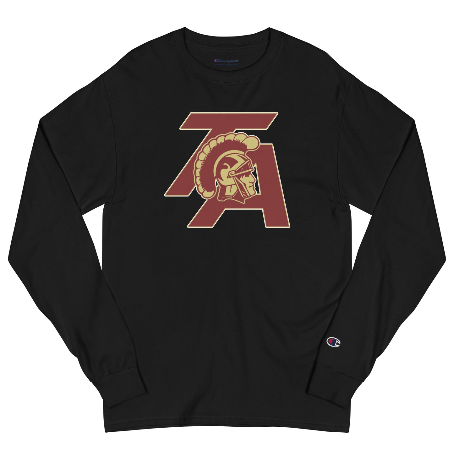 Men's Champion Long Sleeve Shirt with TA Logo