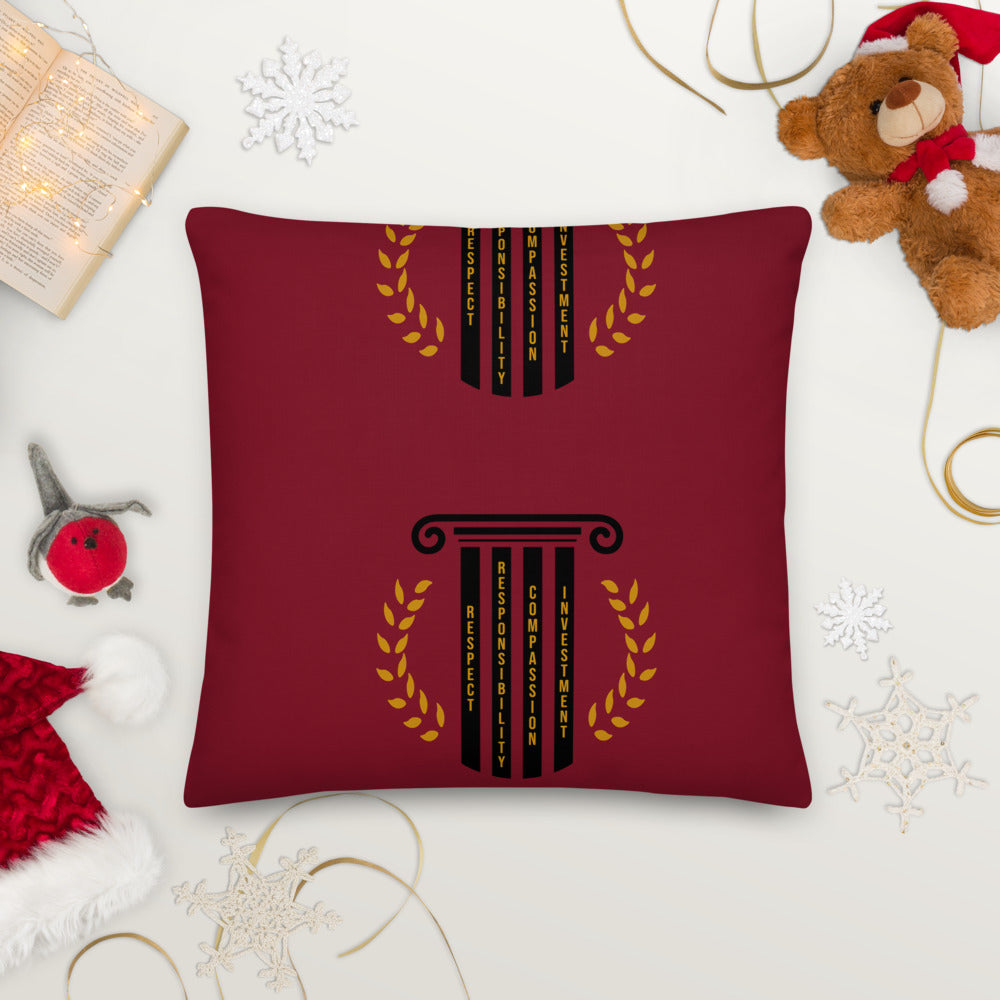 Premium Pillow custom design by Caleb Glaude