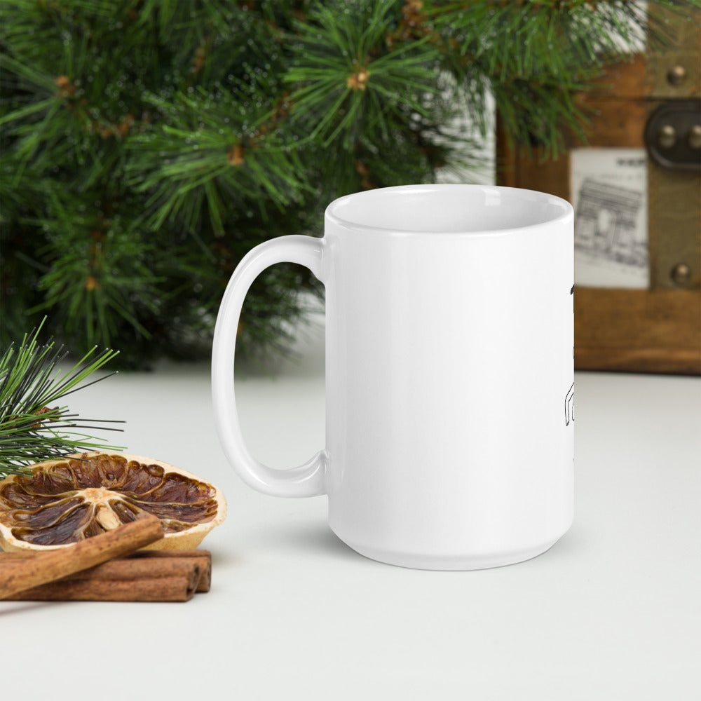 Mug with custom design by Eli Palleschi