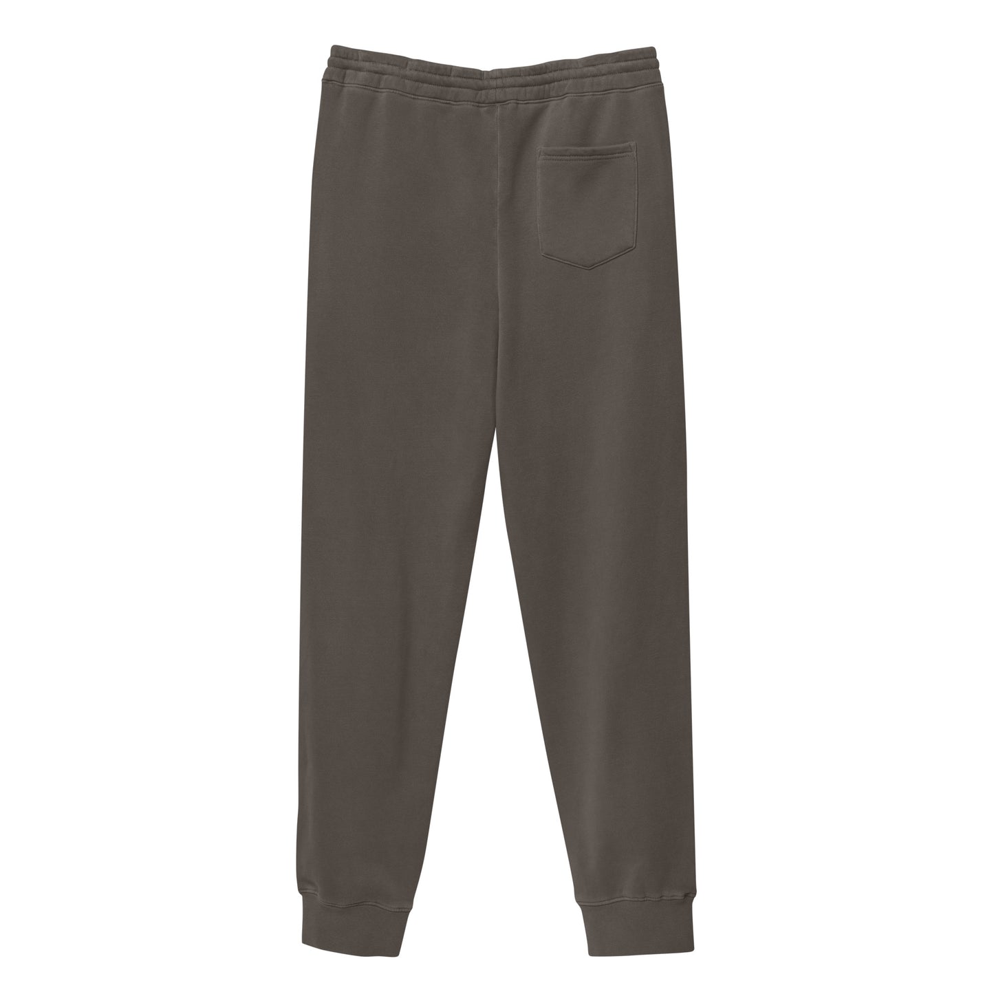 Unisex pigment-dyed sweatpants with TA embroidered