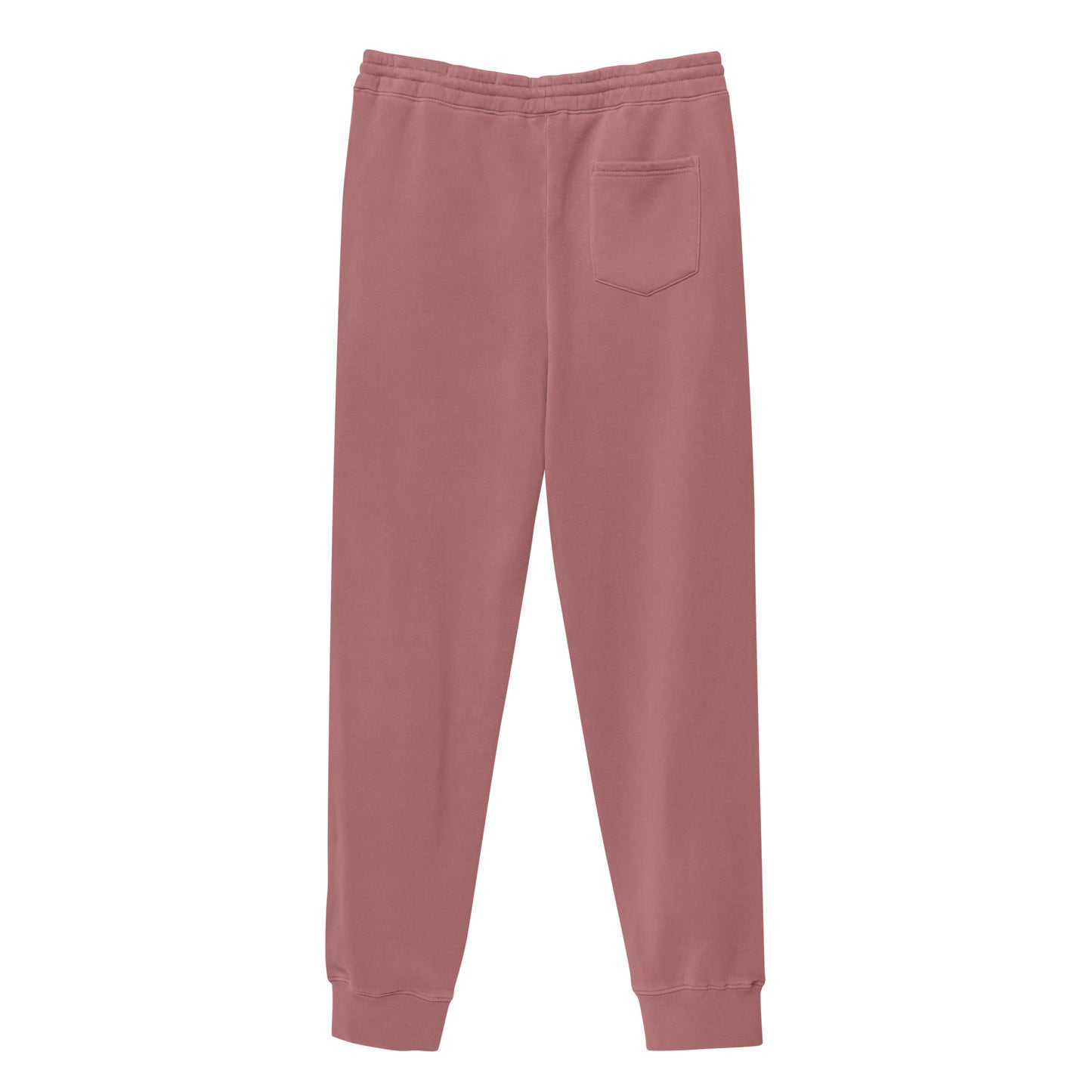 Unisex pigment-dyed sweatpants with TA embroidered