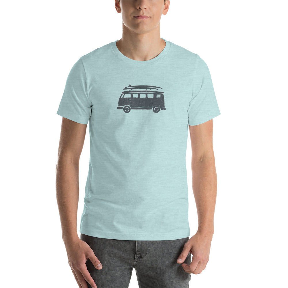 Short-Sleeve Unisex T-Shirt with Bus