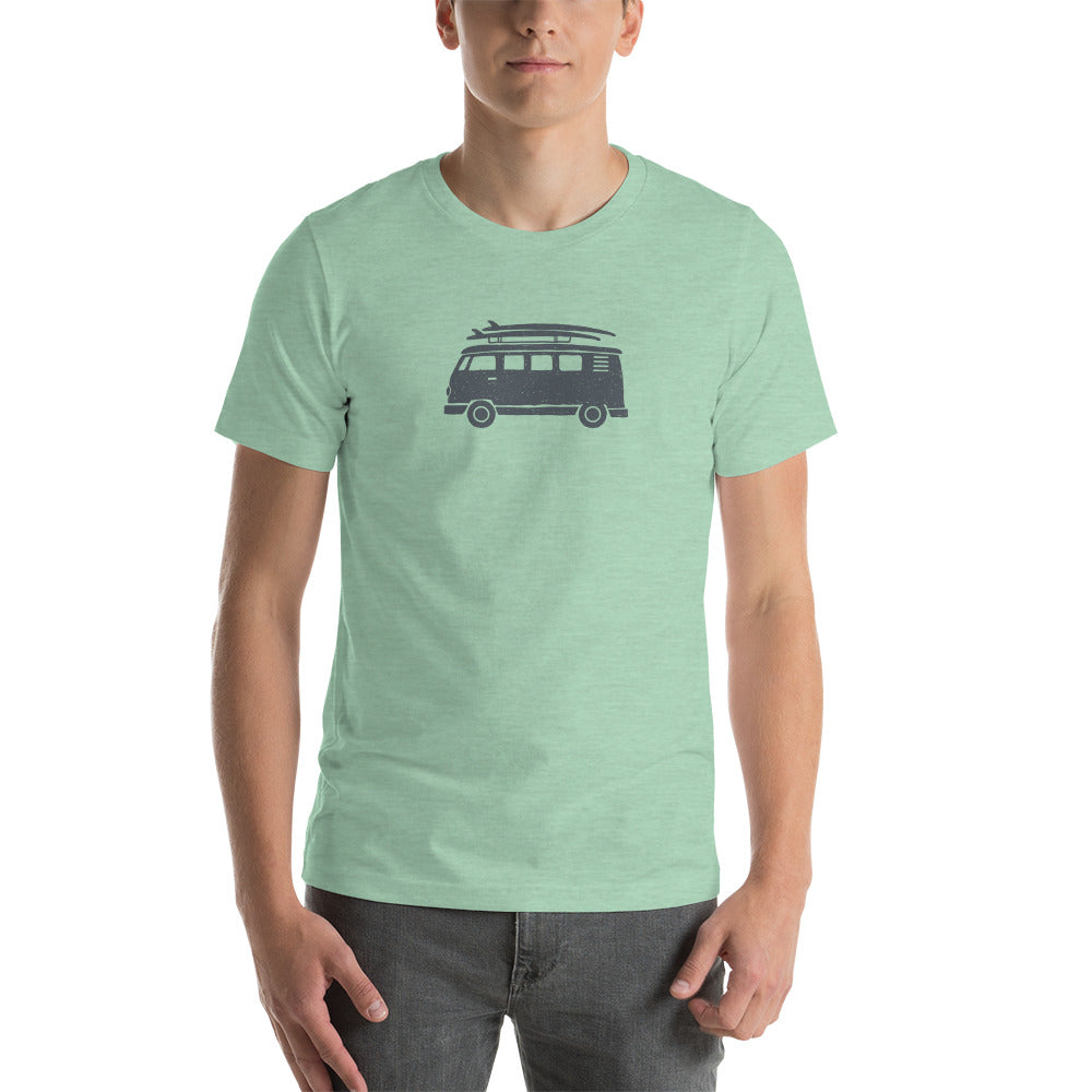 Short-Sleeve Unisex T-Shirt with Bus