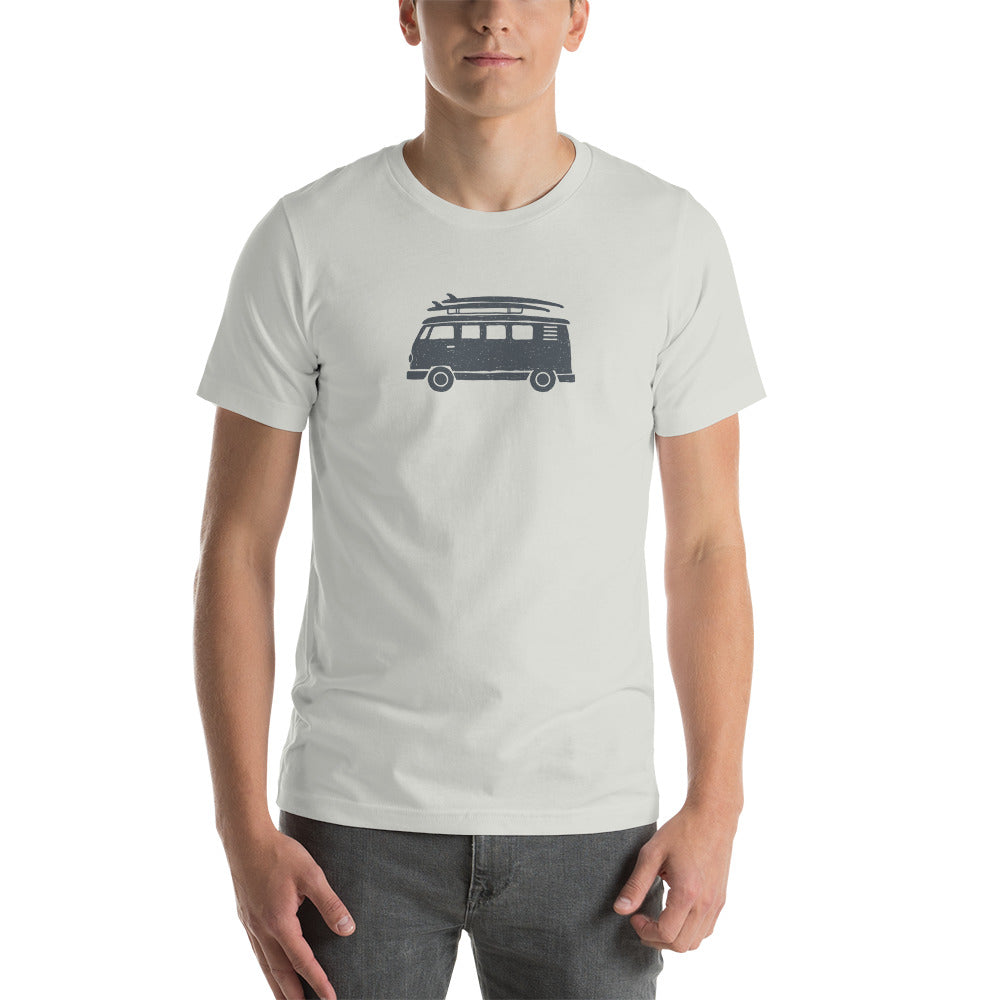 Short-Sleeve Unisex T-Shirt with Bus