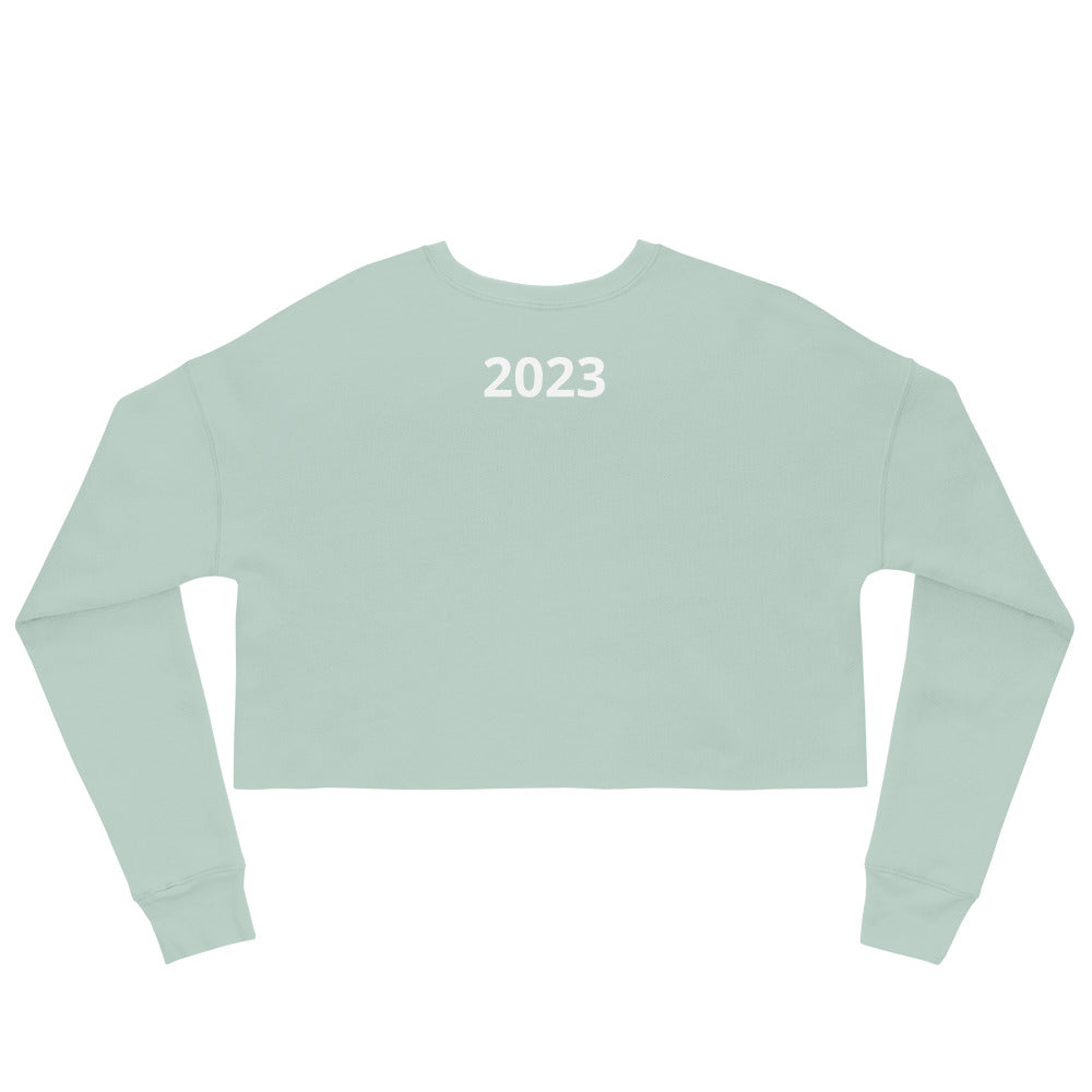 Crop Sweatshirt with TA logo and year 2023