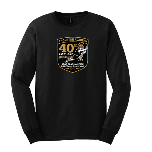 Long Sleeve Tshirt with anniversary logo
