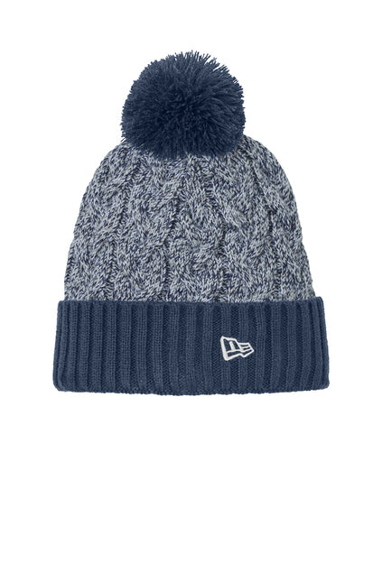 Knit Pom Pom Beanie with embroidered Bobcats logo