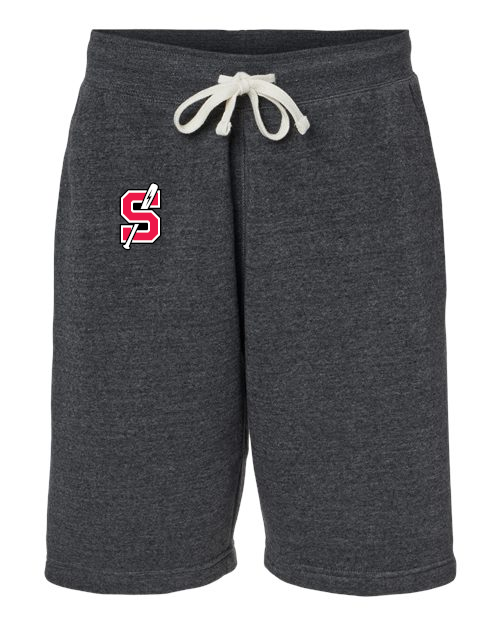 Scarborough Little League Unisex Triblend Fleece Shorts with Embroidered  Logo