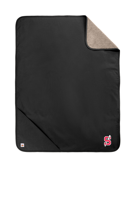 Scarborough Little League Carhartt® Firm Duck Sherpa-Lined Blanket Embroidered Logo