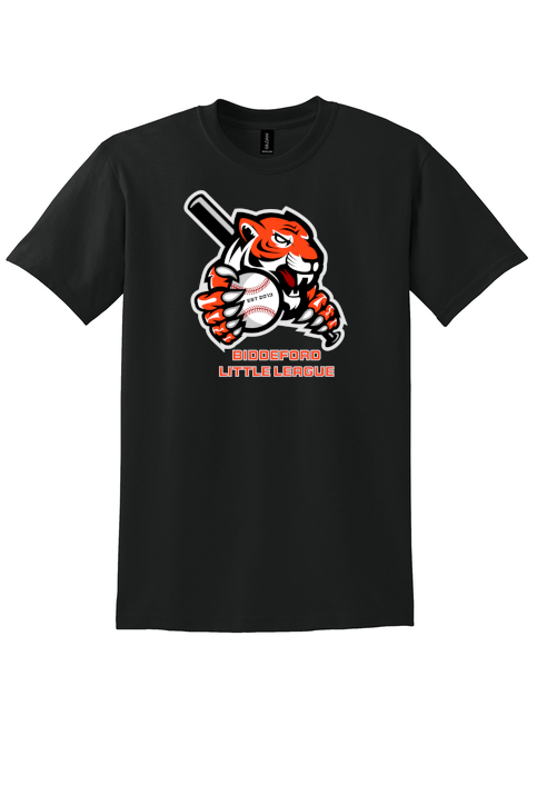 Biddeford Little League T-shirt with printed logo, Adult and Youth Sizes