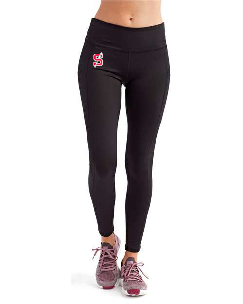 Scarborough Little League Women's/Girls Performance Leggings with Embroidered  Logo, Adult and Youth Sizes