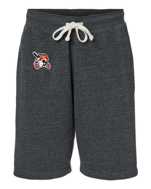 Biddeford Little League Unisex Triblend Fleece Shorts with Embroidered  Logo