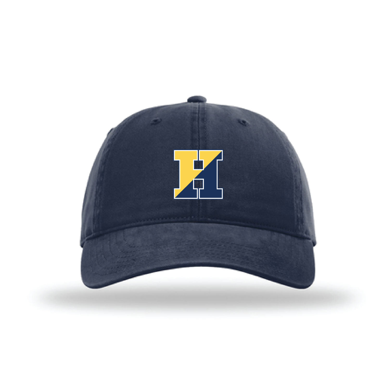 Richeardson Peached Cotton Twill Hat with embr. H logo