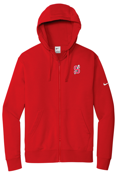 Scarborough Little League Nike Full-Zip Hoodie with embroidered logo