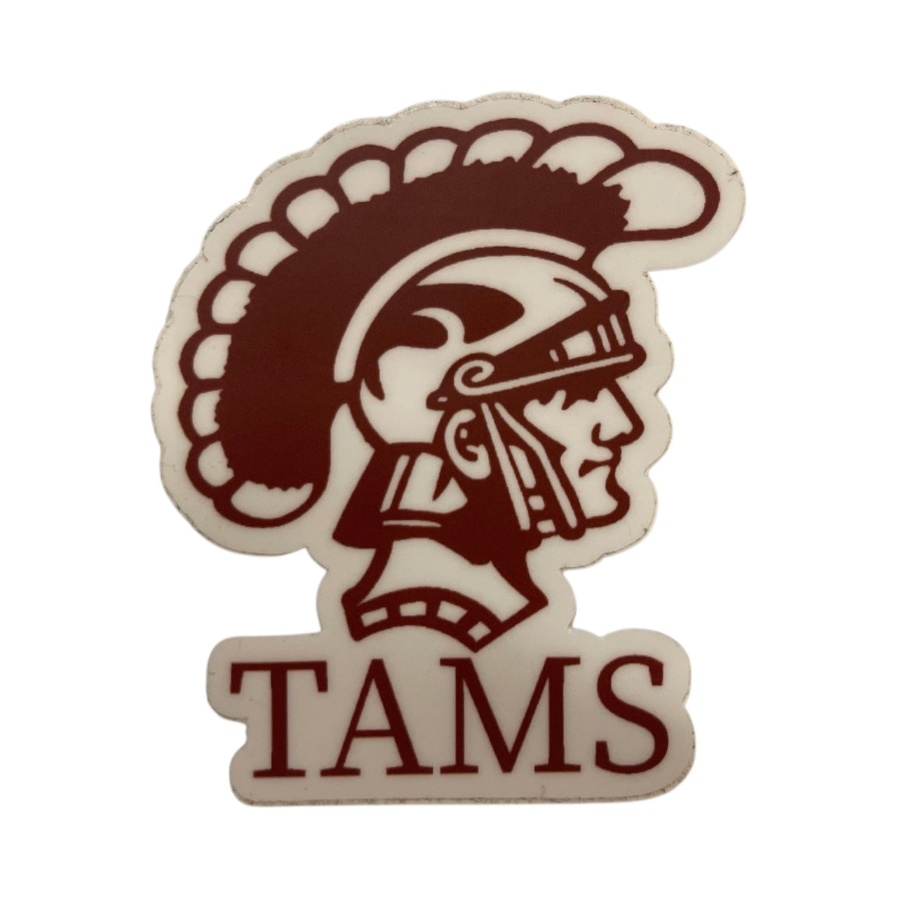 Trojan Head Computer Decal or Bumper Stickers multiple designs