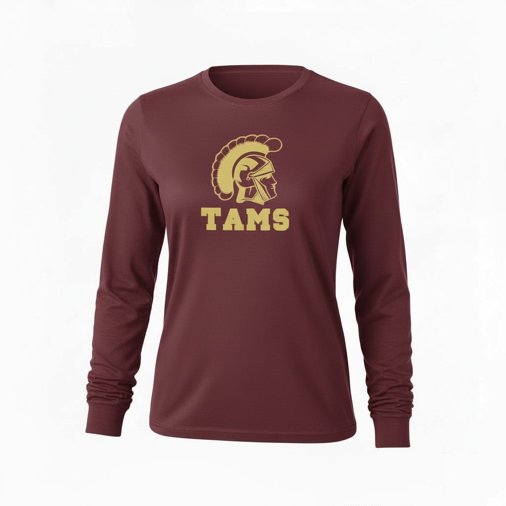 TAMS Long Sleeve T-Shirt, Youth and Adult Sizes