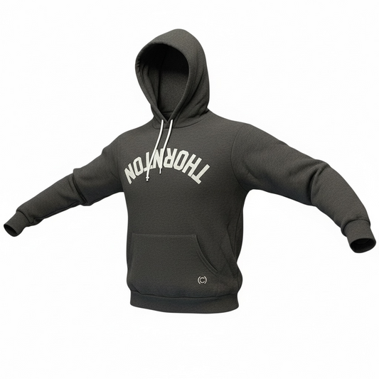 Super Soft Hoodie with upside down print