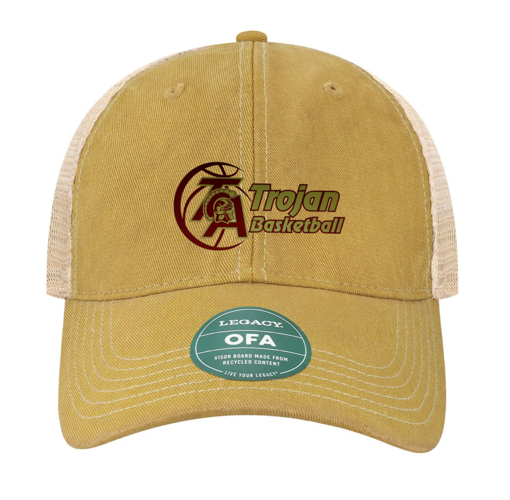 Legacy Trucker Hat with embroidered logo