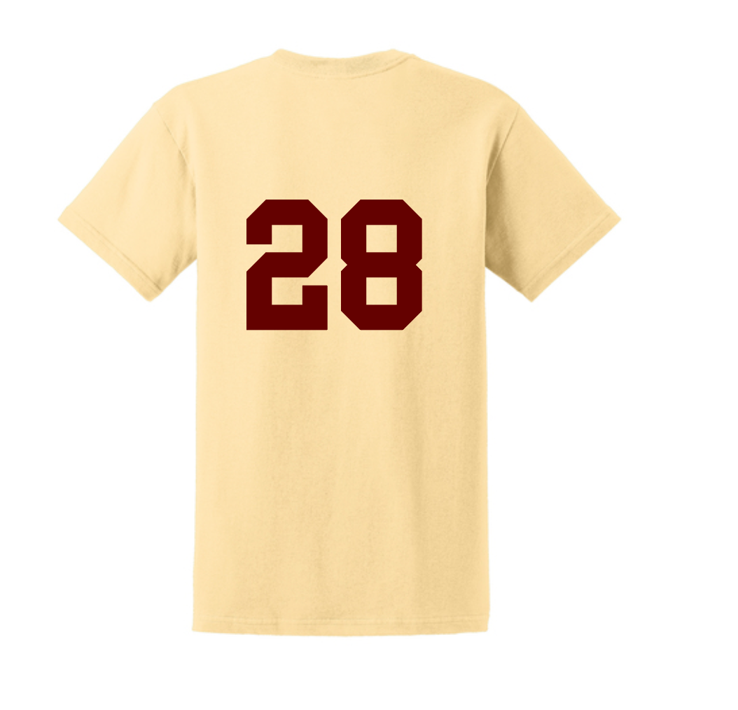 TA Vegas Gold T-Shirt w/ Year of Graduation on the Back