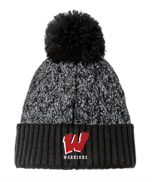 Knit Beanie with Embr. Logo