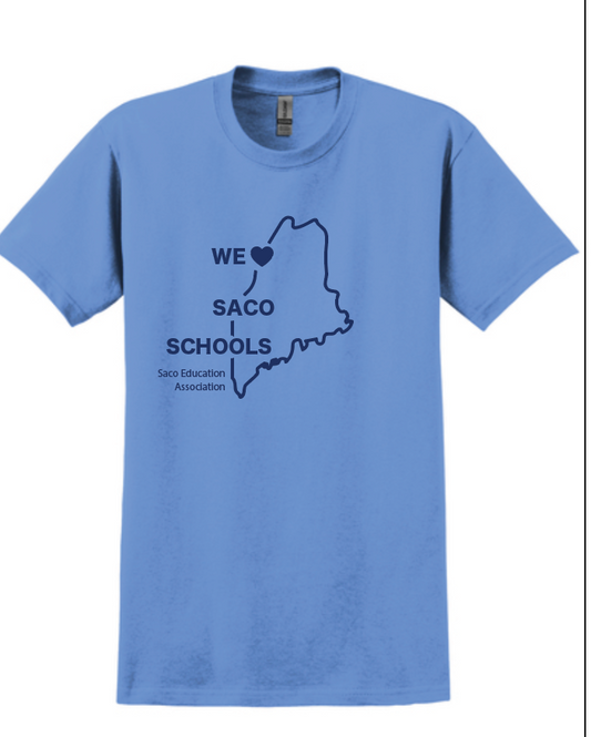 Short Sleeve T-shirt, Carolina Blue