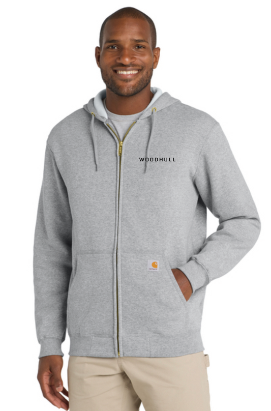 Carthart Full Zip Hoodie with embr. logo