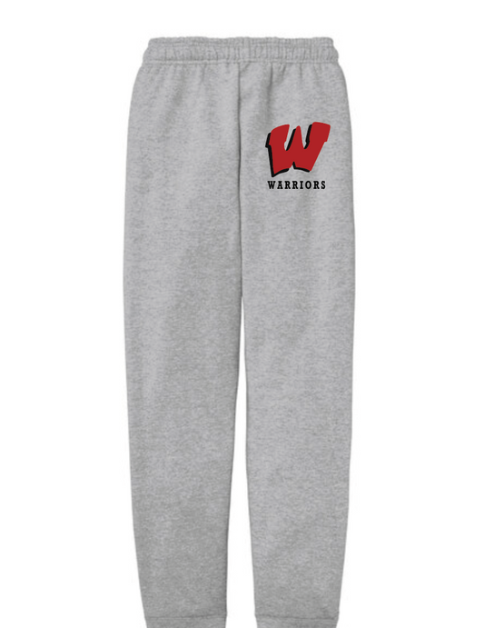 Core Fleece Jogger with embr. logo Youth and Adult