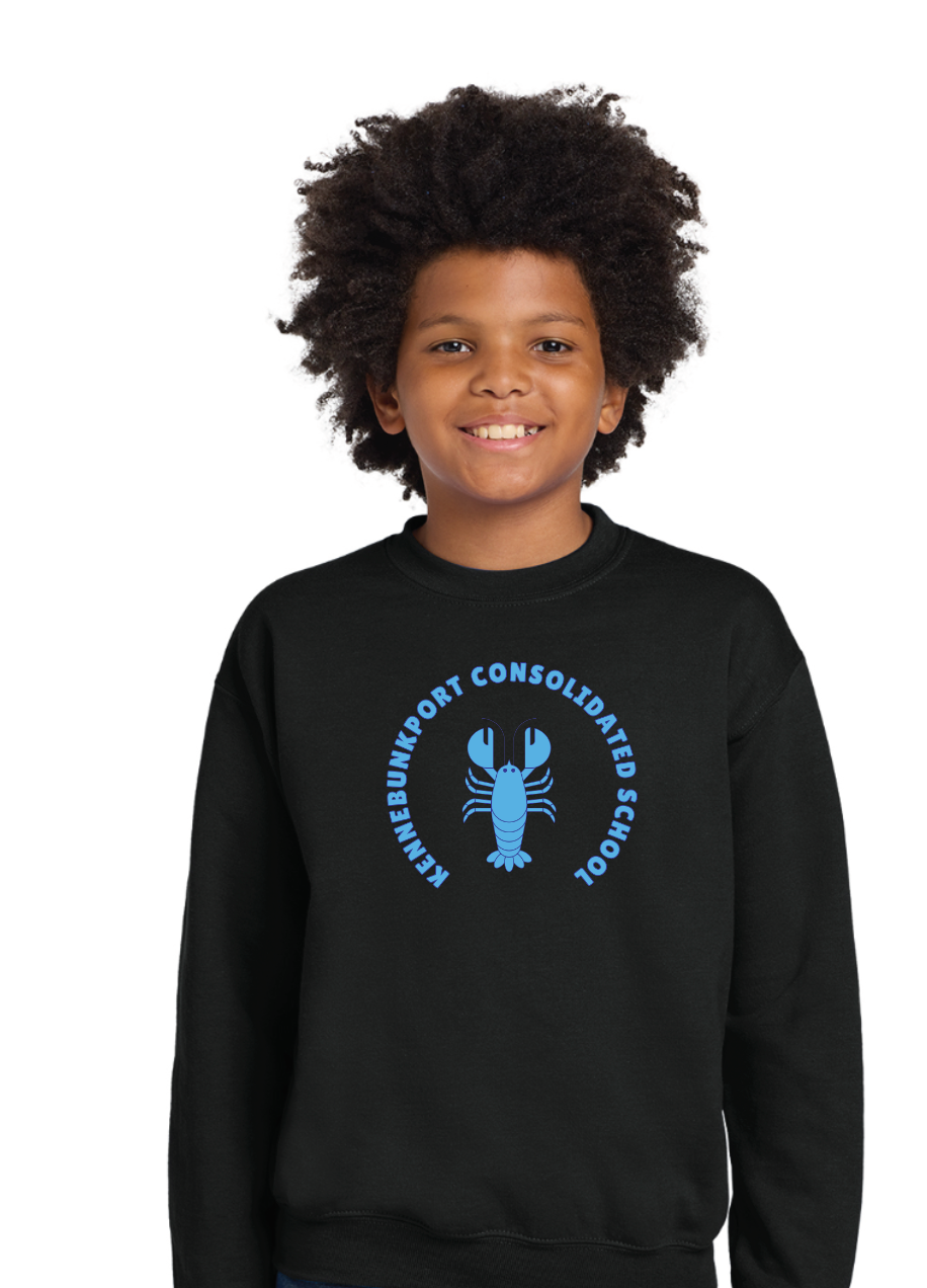 Youth Crewneck Sweatshirt with KCS logo